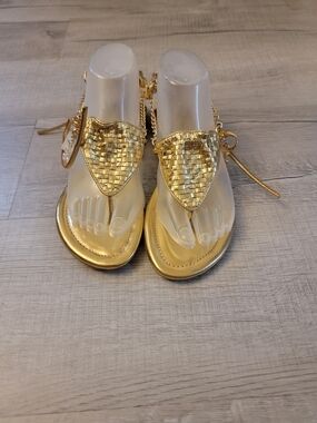 Luxtrada Cici Theia Bikini Sandal - Gold